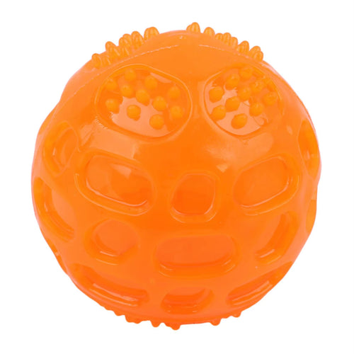 AilyxOrb™ Indestructable Waterproof Squeek Ball (Orange)